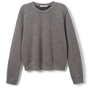 Perfectwhitetee Size M Women's Long-Sleeve Sweatshirt Grey